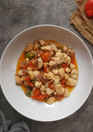 Foto resep Ayam Masak Paprika