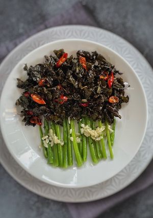 Foto resep Kailan tumis krispi