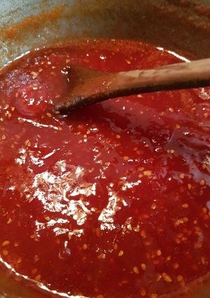 Una foto de Dulce de tomate