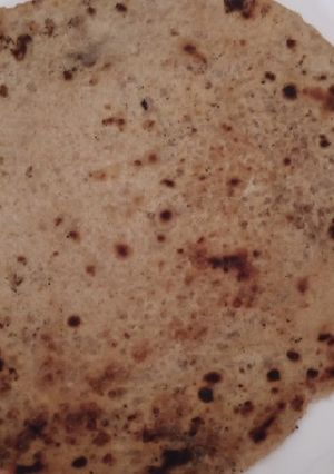 A picture of Cheeni wala paratha.