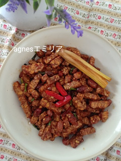 Foto resep Orek Kering Tempe Kacang Pedas Manis