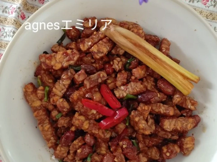 Cara Mudah Membikin Resep Orek Kering Tempe Kacang Pedas Manis yang  Bikin Ketagihan Anti Ribet, Sempurna