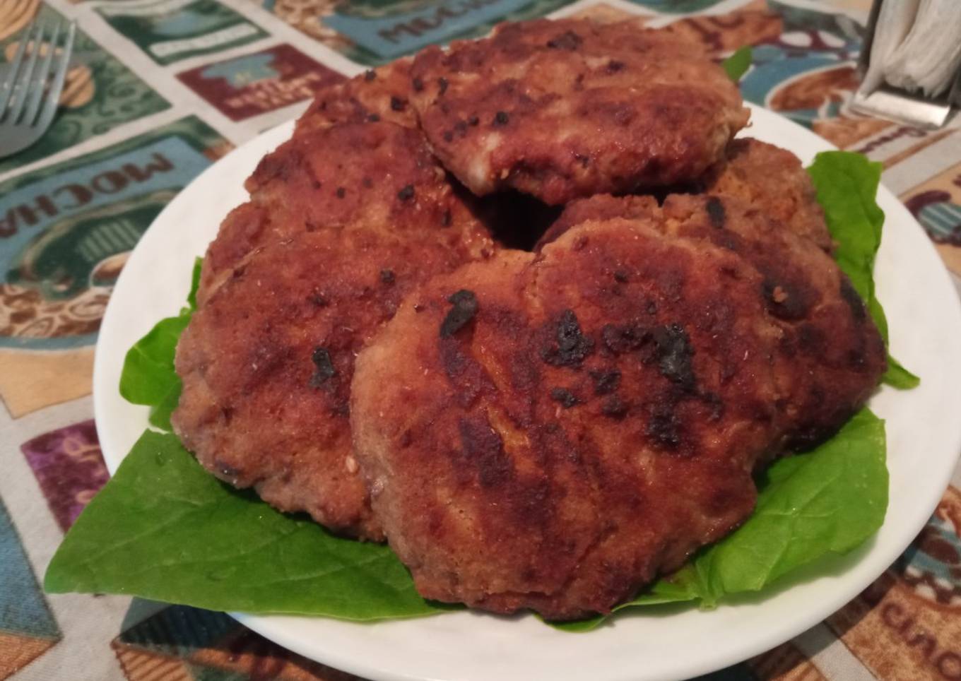 Hamburguesas con auyama