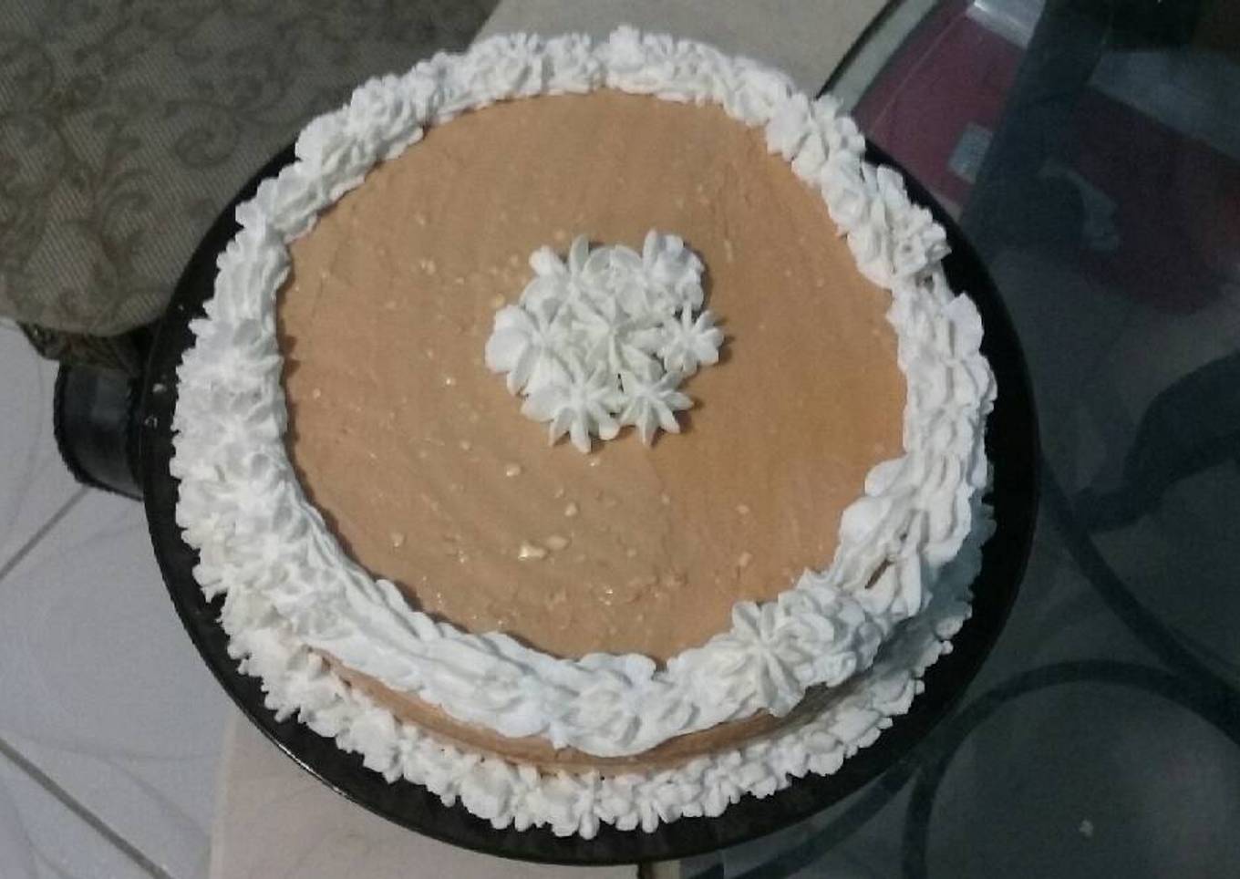 Pastor Fasil Me Cuberta de Dulse de Leche y queso: