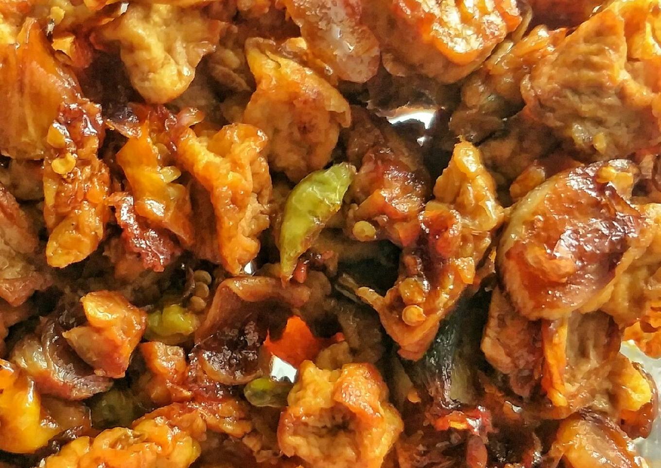 Sambal Goreng Tahu Tempe #SarapanCepat
