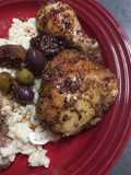 Dried Fig Chicken Marbella