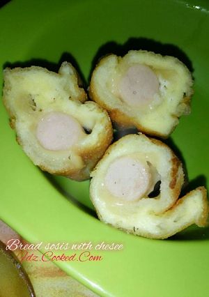 Foto resep Bread sosis with chesse