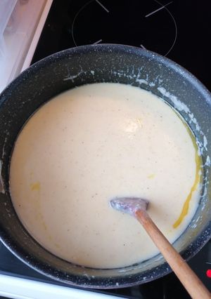 Besamel mártás recept fotója