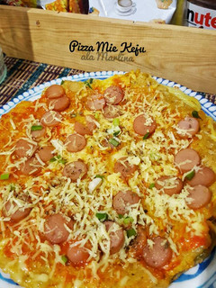 Foto resep Pizza Mie Keju