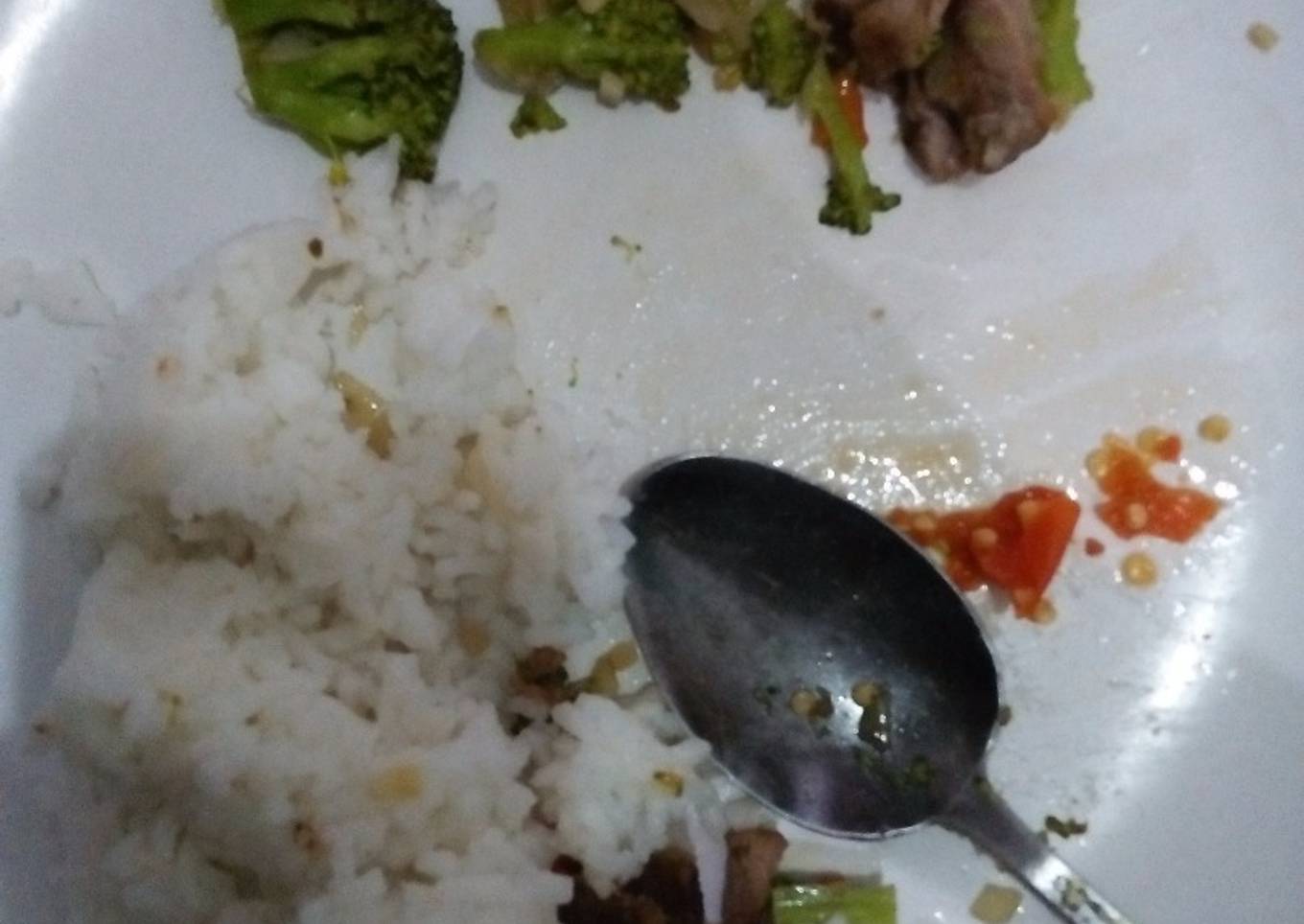 Cah Brokoli daging sapi