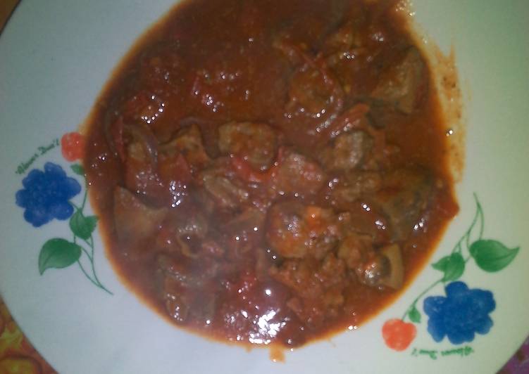 Recipe of Homemade Matumbo stew