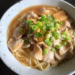 A picture of Pork & Angel Hair Pasta (Capellini).