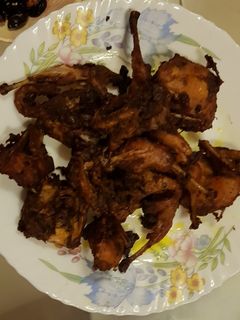 A picture of Quail fry.