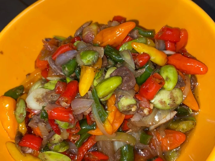 Recipe Sambal Ongseng Petai the  Makes Drooling Really delicious