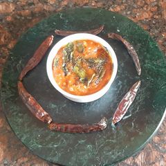 A picture of Tomato thokku.