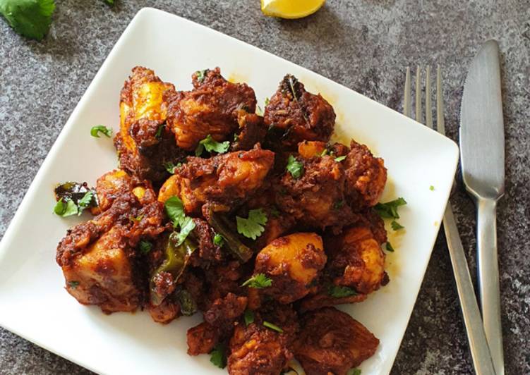 Recipe of Award-winning Chicken Ghee Roast |Spicy Chicken Roast