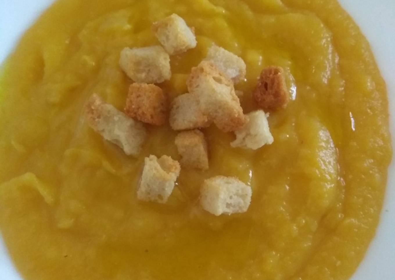 Crema de calabaza