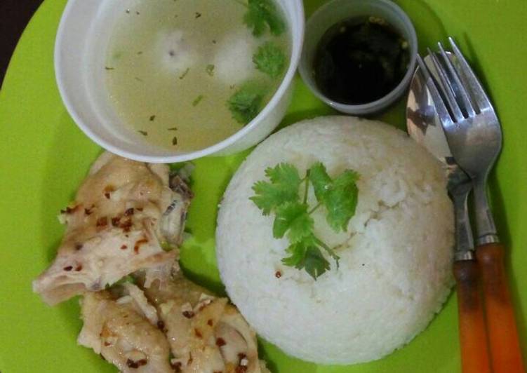 Resep Nasi ayam hainan (Hainan chicken rice), Anti Gagal