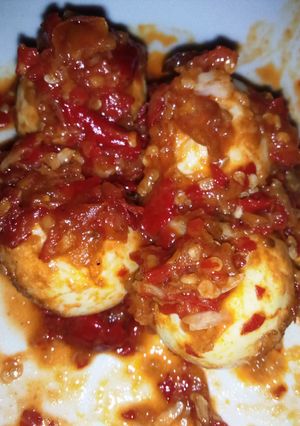 Foto resep Telur Bulat Balado