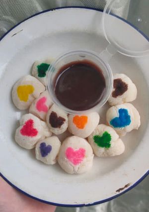 Foto resep 843. Mochi bites valentine