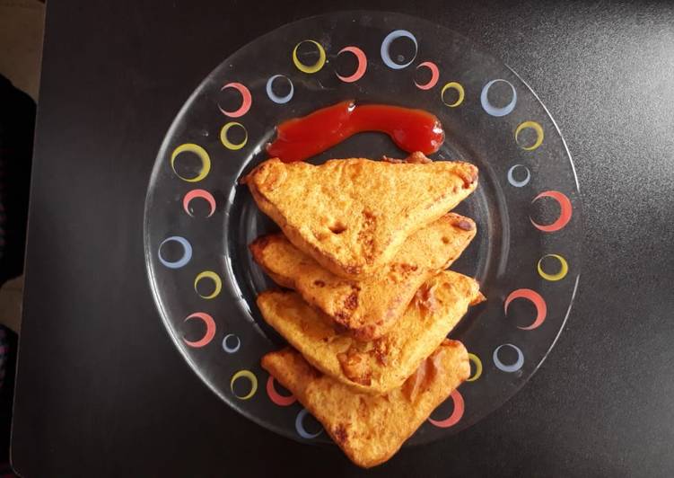 Simple Way to Make Super Quick Homemade Bread pakora