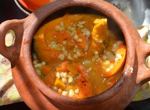 Una foto de Locro vegetariano/vegano