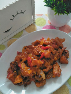 Foto resep Dada Ayam Asam Manis