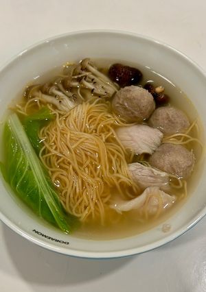 鍋燒雞絲麵 的食譜成品照片