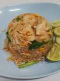 ข้าวผัดน้ำพริกเผาไก่