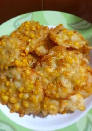 Foto resep Bakwan jagung simple renyah dan enak