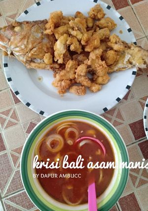 Foto resep Krisi Bali asam manis sedaapp
