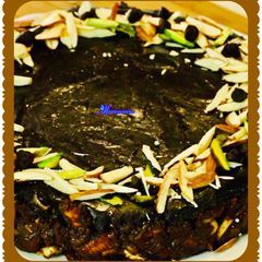A picture of Biscuits chocolate cake /no oven recipe.