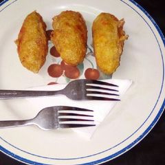 A picture of Yam roll.