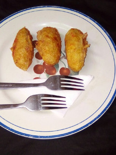 A picture of Yam roll.