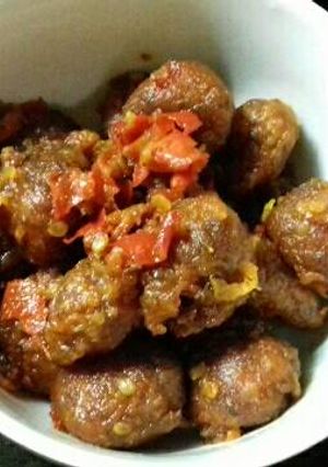 Foto resep Balado Bola Kornet