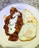 Chilaquiles rojos