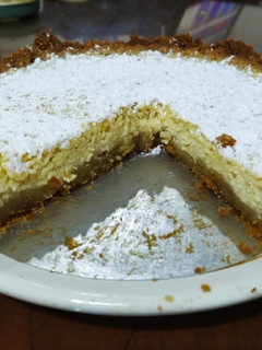 Una foto de Tarta de ricota con falsa masa