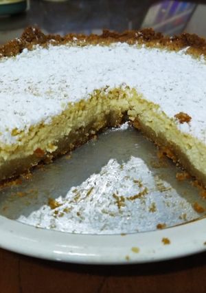Una foto de Tarta de ricota con falsa masa