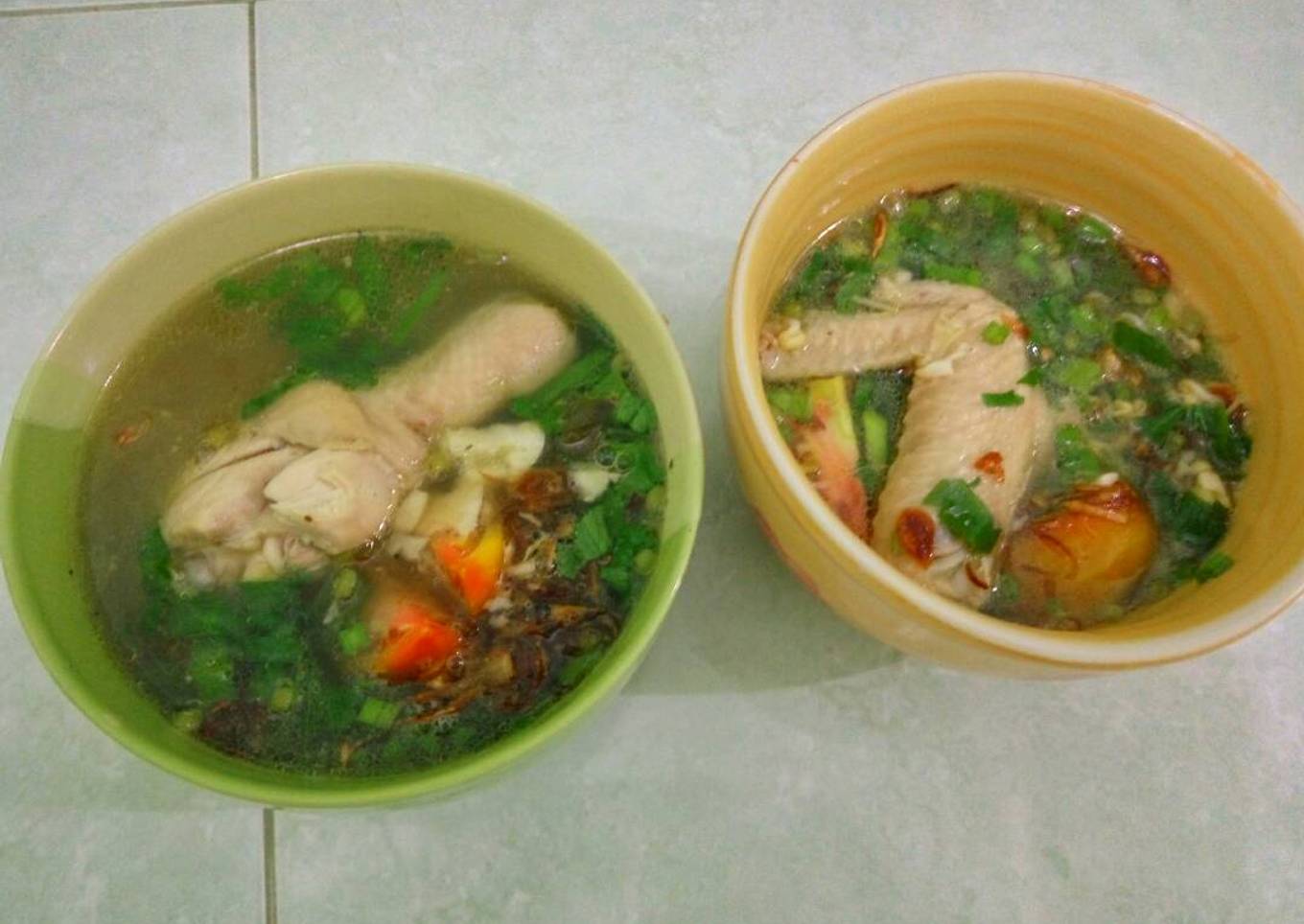 Sop ayam suka suka
