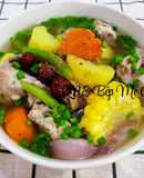 Canh Sườn thập cẩm
