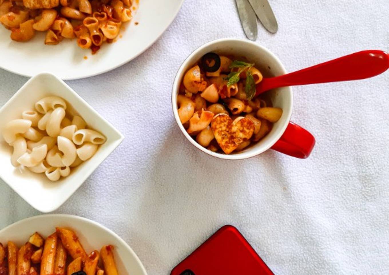 Indian spicy macaroni/ Pasta