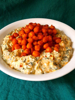 عکسی از دستور سالاد اسفناج ماستی