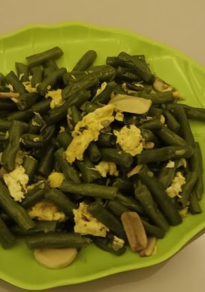 Foto resep Sayur Kacang Panjang Orak Arik Telur