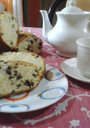 Una foto de Budines caseros: con chocolate y con frutas