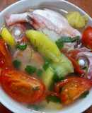 Canh cá sơn thóc nấu ngọt