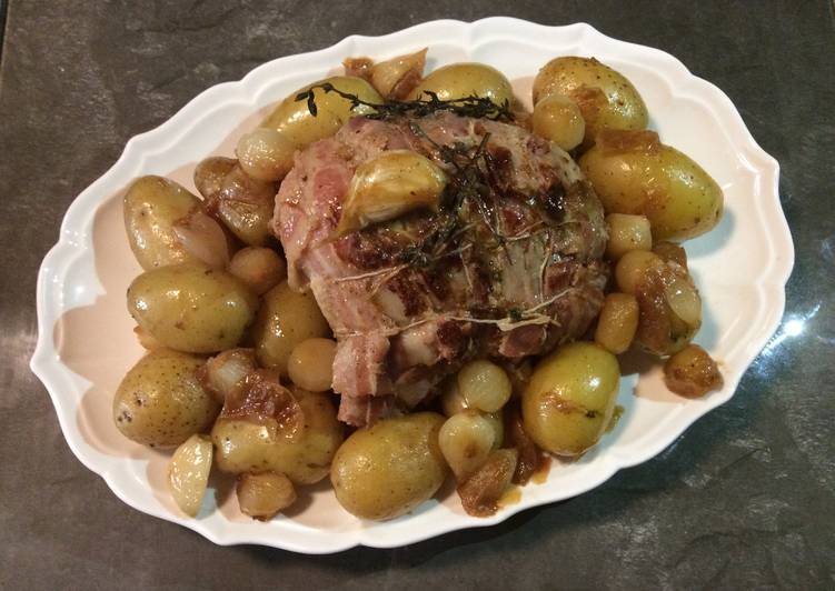 Recette: Notre Rôti de Veau au Lard