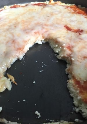 Una foto de Pizza de ricota