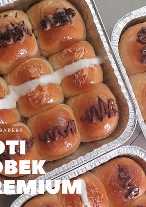 Foto resep Roti Sobek Premium (nutella, cream cheese, mocca)