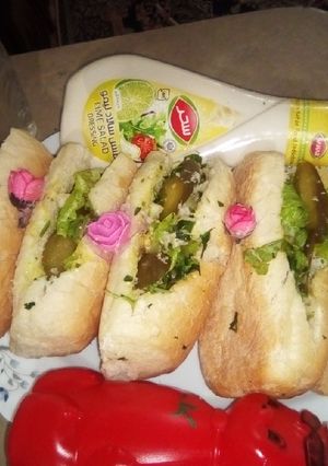 عکسی از دستور ساندویچ مرغ
