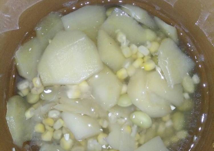 Cara Gampang Menyiapkan MPASI Kentang + Jagung + Edamame + evoo Anti Gagal